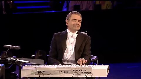 Mr.bean live performance at the USA infront of Donald Trump!!