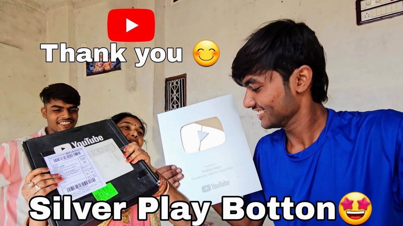 WoW Silver Play Botton😊🤩 || Love you 😍 || Guddu Vlogs