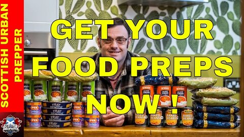 PREPPING - STOCK YOUR FOOD PREPS UP ! WE ALL NEED TO PREPARE !