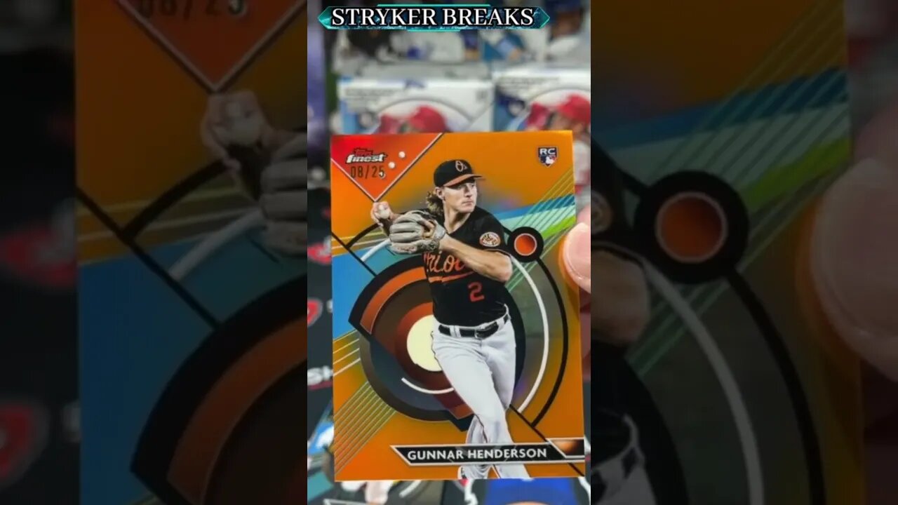 The FINEST Color Match GUNNAR HENDERSON Rookie!!!