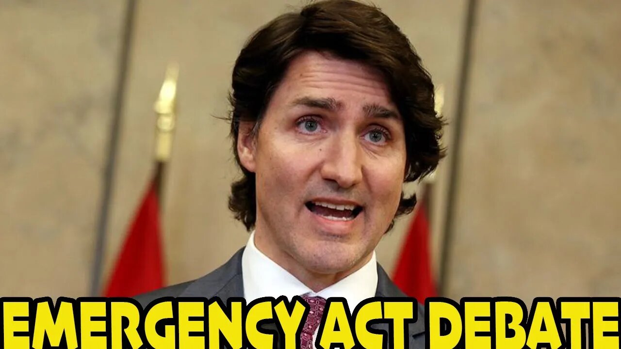 🇨🇦OFFICIAL EMERGENCY ACT DEBATE 🇨🇦