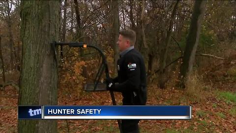 DNR advises hunters to think of tree stand safety in same vein as gun safety