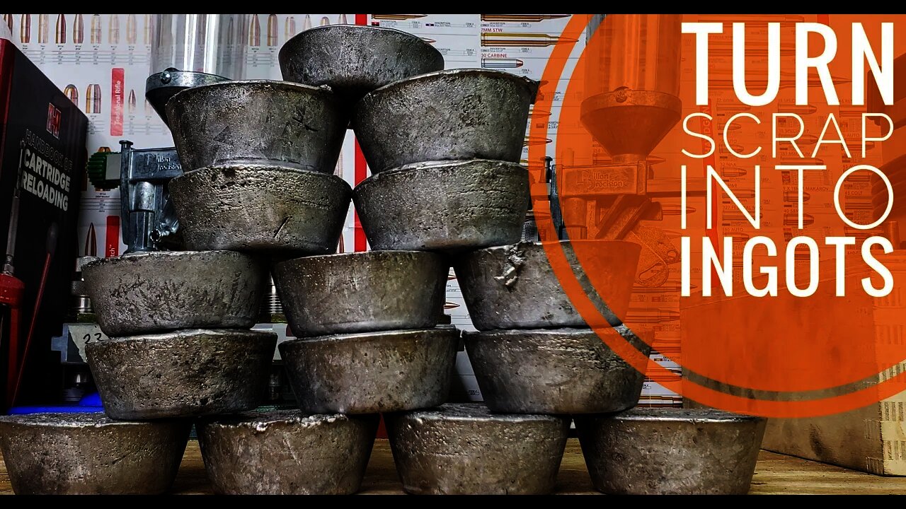 Viewer Requested - Turning 40lbs Of Scrap Lead Into 30lbs Of Ingots