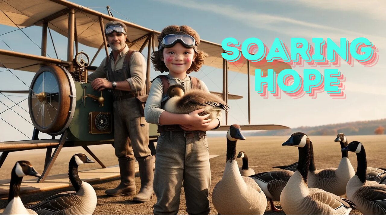 Soaring Hope: A Girl's Courageous Journey to Guide Orphaned Geese