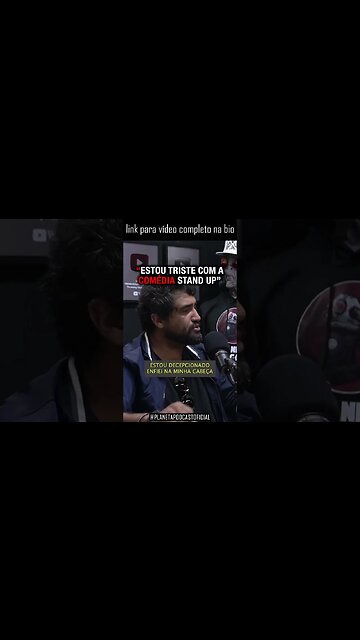 “OLHA O QUE TÁ ACONTECENDO COM O STAND UP…” com Alorino Jr | Planeta Podcast Comediantes #short