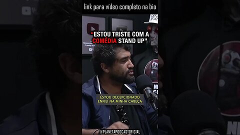 “OLHA O QUE TÁ ACONTECENDO COM O STAND UP…” com Alorino Jr | Planeta Podcast Comediantes #short