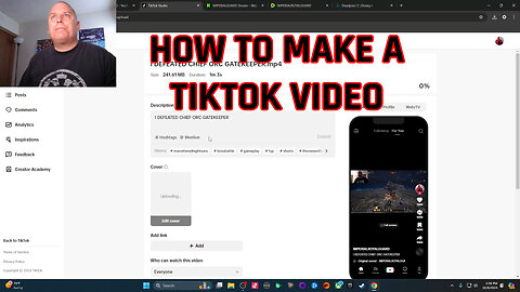 HOW TO MAKE A TIKTOK VIDEO