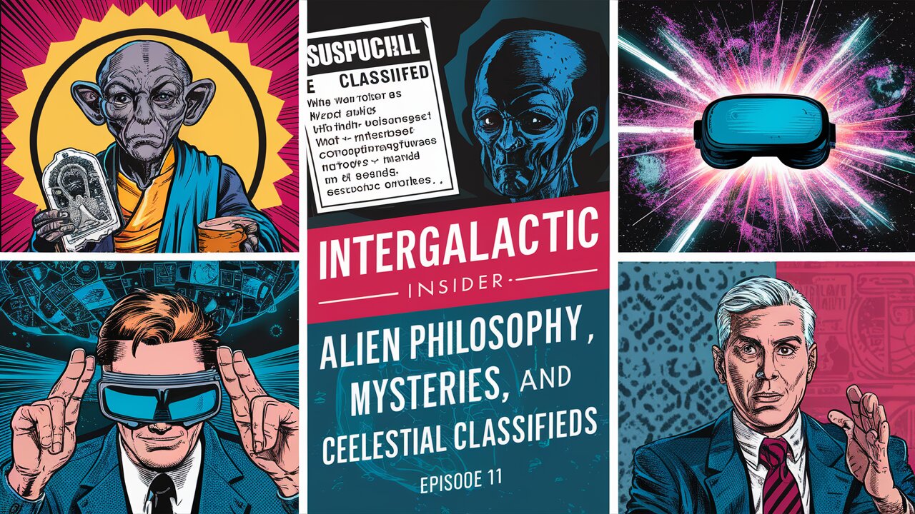 Alien Philosophy Mysteries, and Celestial Classifieds - EP11