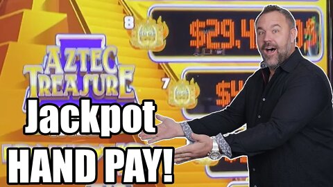 Aztec Treasure - Jackpot Hand Pay - Potawatomi Hotel & Casino