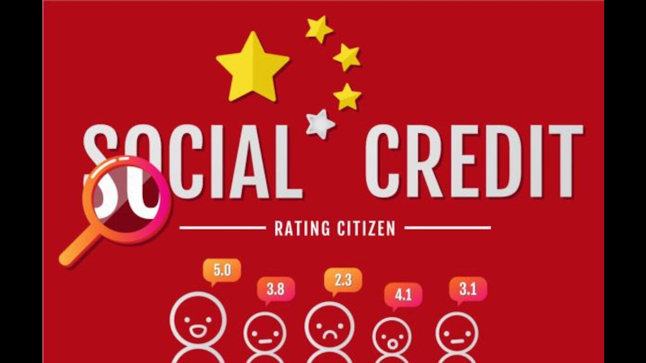 NWO, AGENDA DIGITALE: Credito Sociale Cinese, Social Credit System