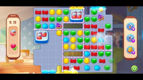 Playrix Homescapes Gameplay Walkthrough Level 8043