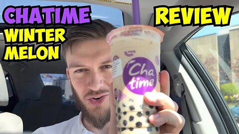 ChaTime Winter Melon Bubble Tea Review