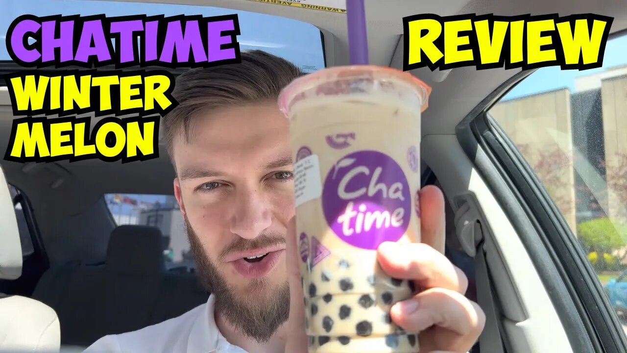 ChaTime Winter Melon Bubble Tea Review