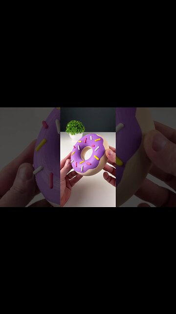3D Printed Doughnut #Shorts