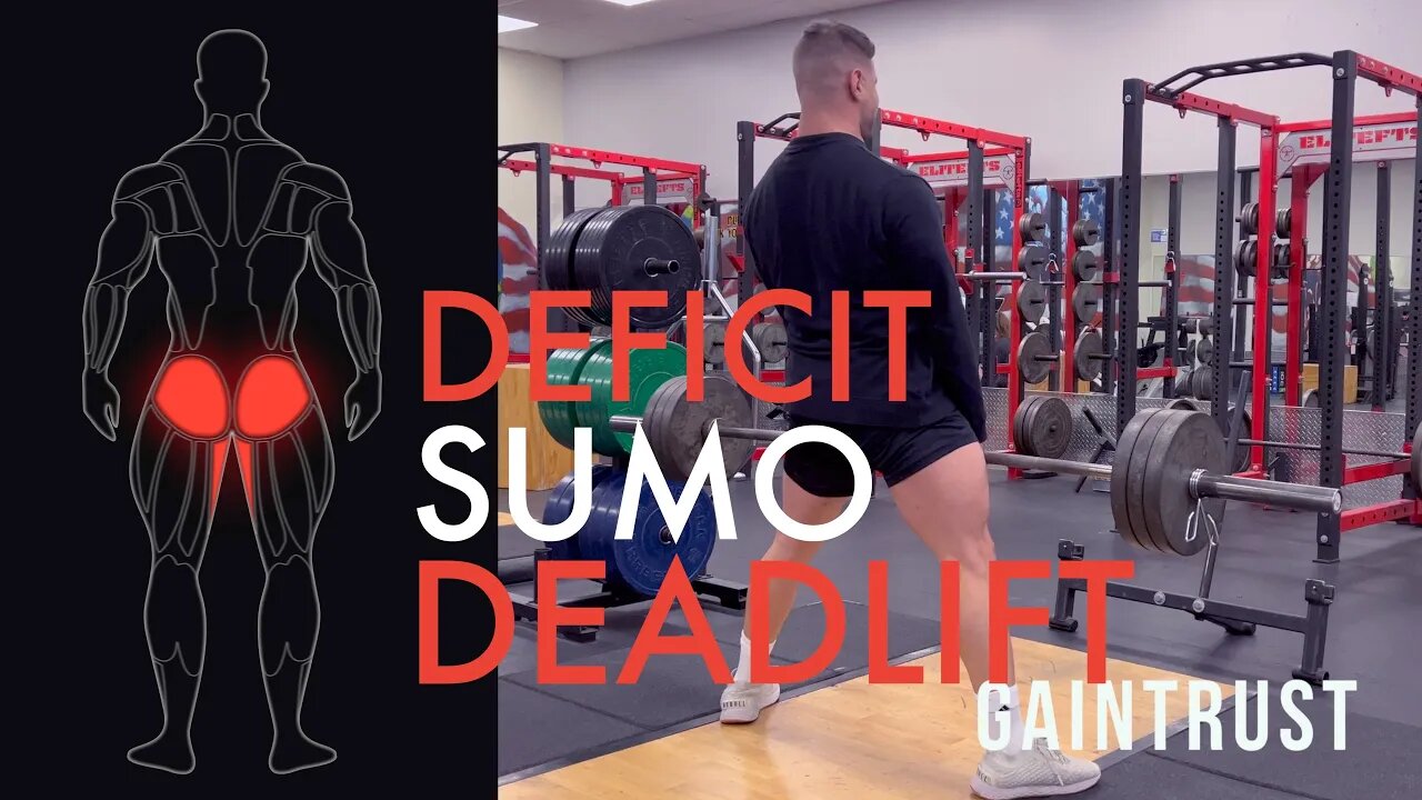 Deficit Sumo Deadlift