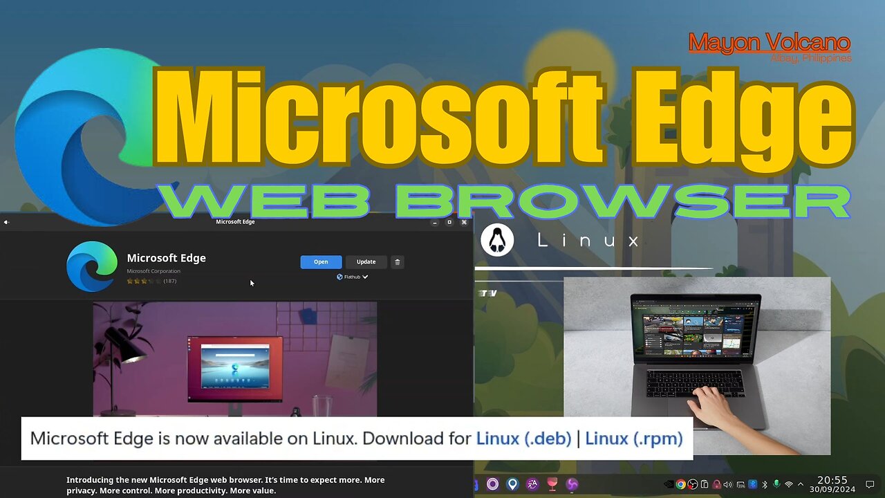 Linux App - Microsoft Edge Web Browser