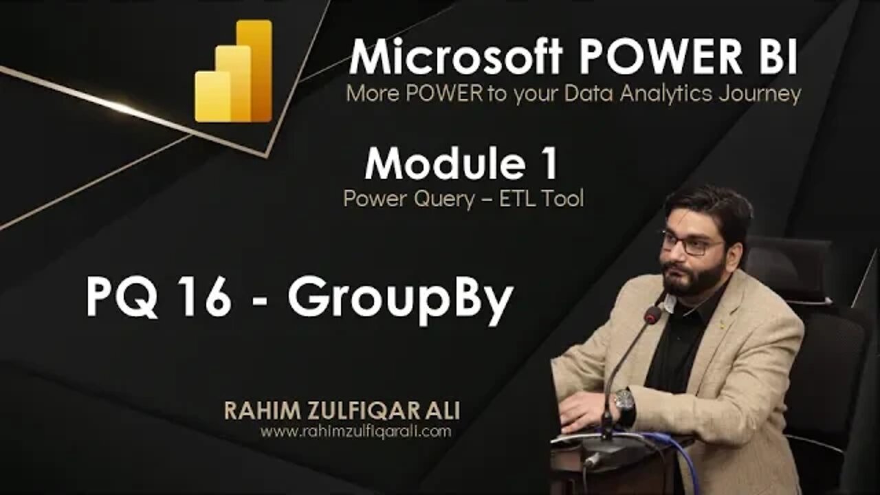 PQ 16 - GroupBy & Merge in Power Query | Microsoft POWER BI