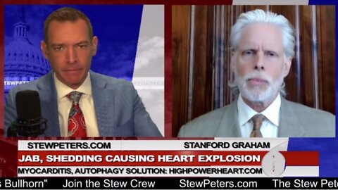 Stew Peters Show 6/09/22 - Jab, Shedding Causing Heart Explosion: Myocarditis, Autophagy Solution: Highpowerheart.com