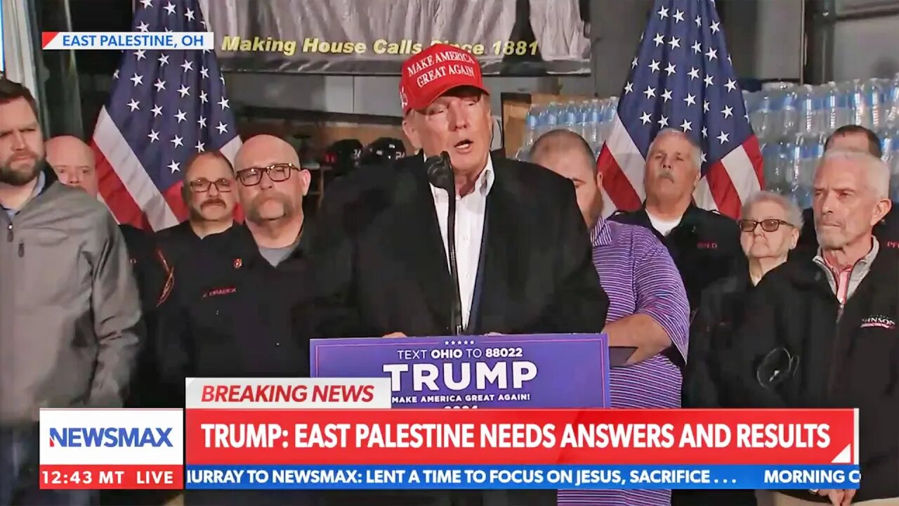 Trump train derailment event goes horribly wrong