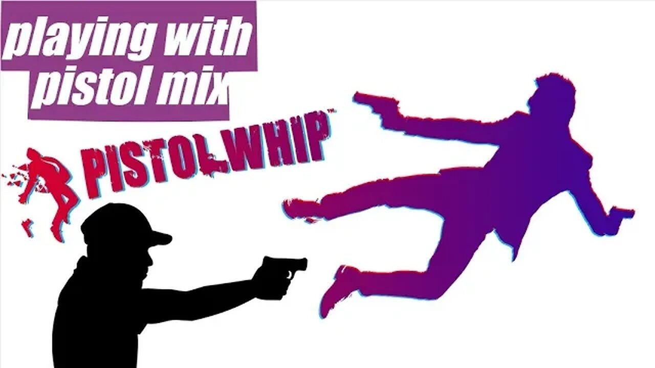 My first custom Pistol Whip map/scene made with Pistol Mix! (Pistol Whip VR Gameplay)