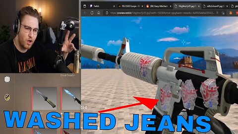 ohnePixel compares Stickers to washed Jeans