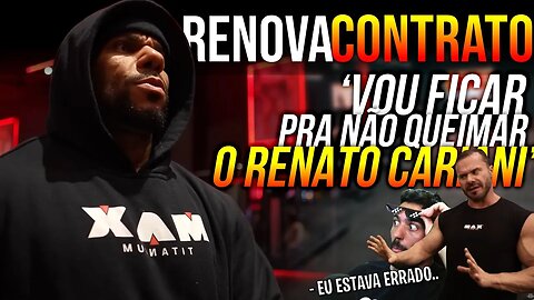 PORQUE JORLAN NÃO FOI DEMITIDO??? RENOVA COM A MAX POR MAIS UM ANO!