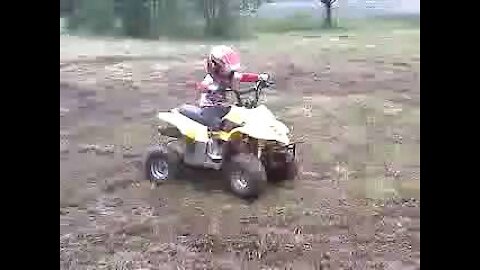 2 year old mudding