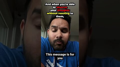 Our Thoughts Are A Message From Our Universe