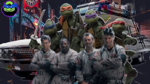 The Time When Ghostbuster Met The Teenage Mutant Ninja Turtles