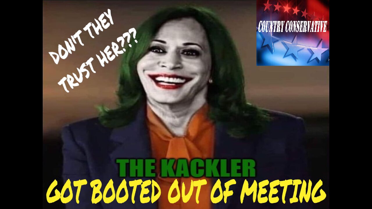 KAMALA HARRIS GOT BOOTED FROM HIGH LEVEL MEETING!!! EVERYONE'S WONDERING WHY???