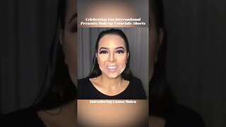 Celebrating You International Premieres: A Makeup💄Tutorial by Luana Maira | Shorts 1080p #shorts