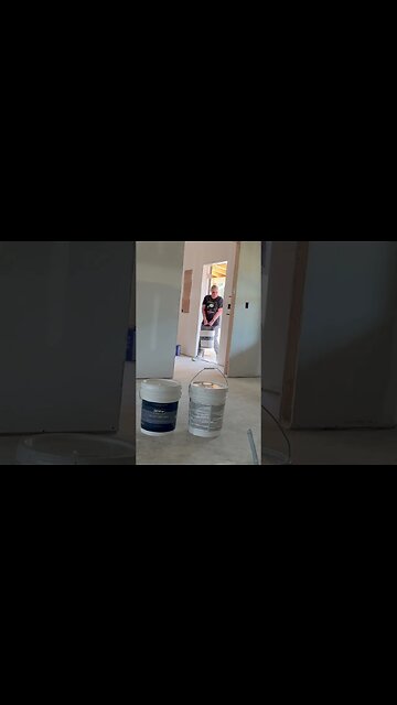 Getting ready for paint