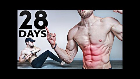 Get 6 PACK ABS in 28 Days | Abs Workout Challenge