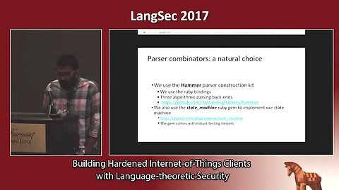 Building Hardened Internet of Things Clients with Language theoretic Security