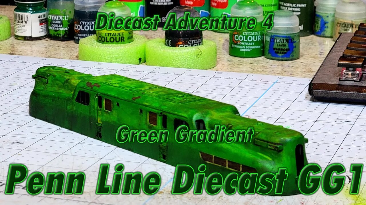 Diecast Adventure 4 Green Gradient GG1