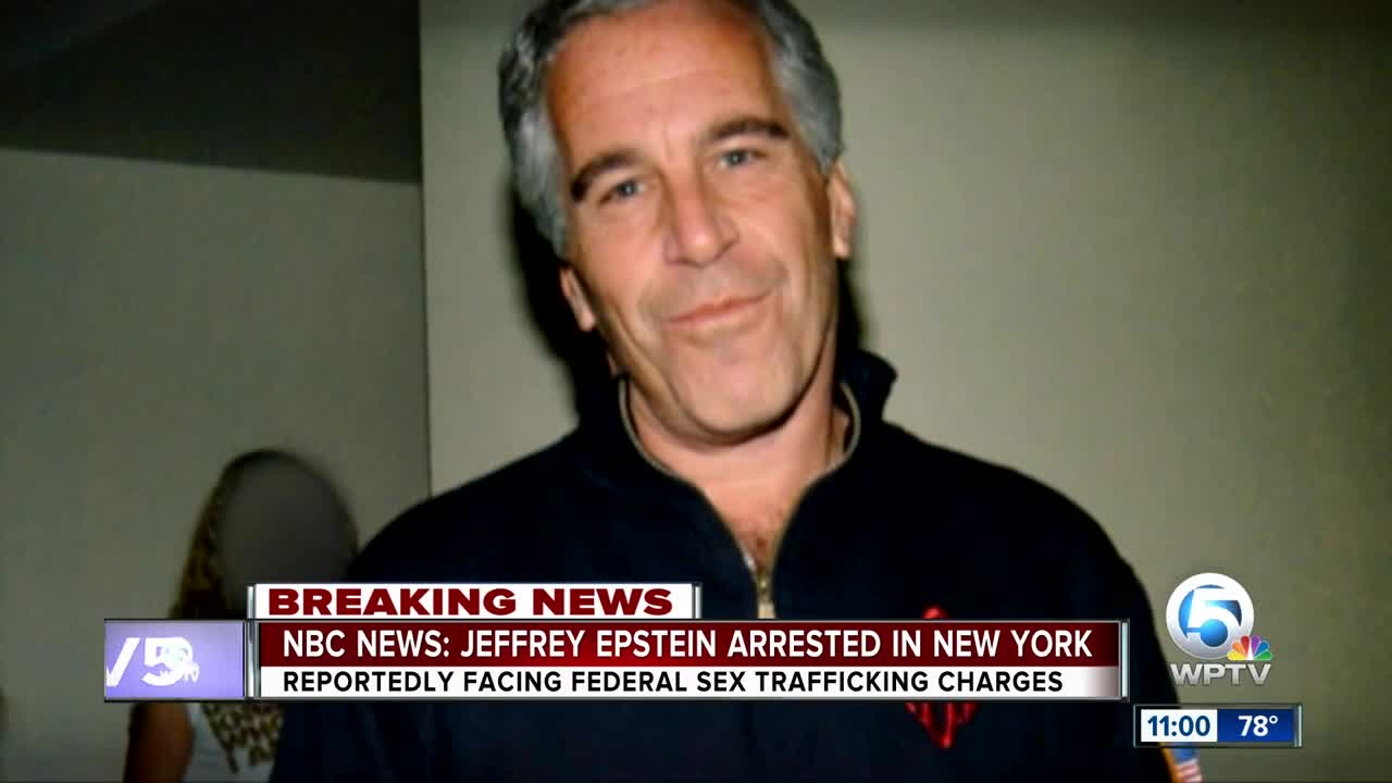 Billionaire Jeffrey Epstein arrested and accused of sex trafficking minors, sources say