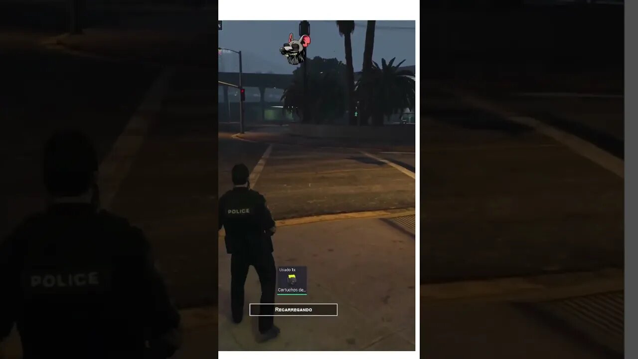 GTA5 POLICIA PEGA CARRO #shorts