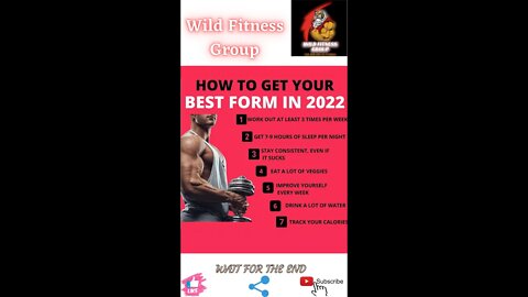 🔥How to get your best form in 2022🔥#shorts🔥#viralshorts🔥#fitnessshorts🔥#wildfitnessgroup🔥