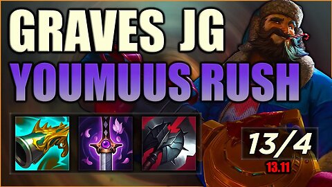 Get Ahead in Season 13 with Graves Jungle! Guide To Master Graves!