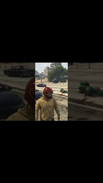 GTA 5 Atropelado em 1ª pessoa
