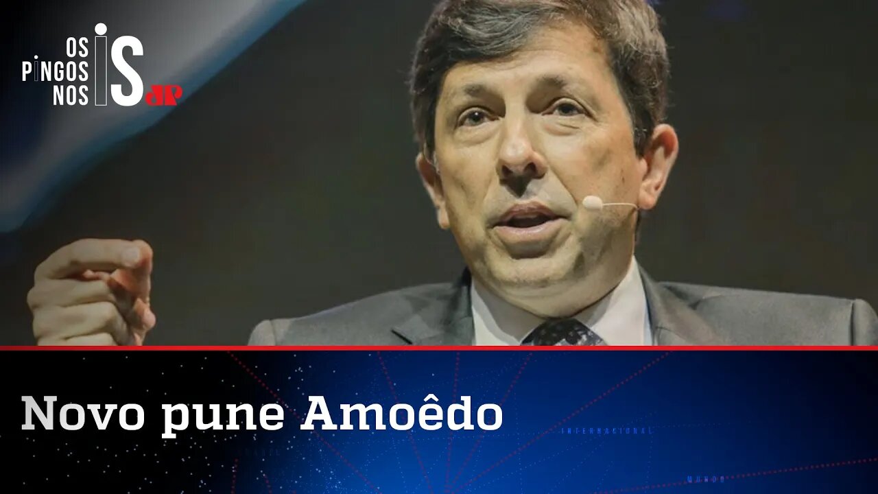 Novo suspende João Amoêdo após declaração de voto em Lula