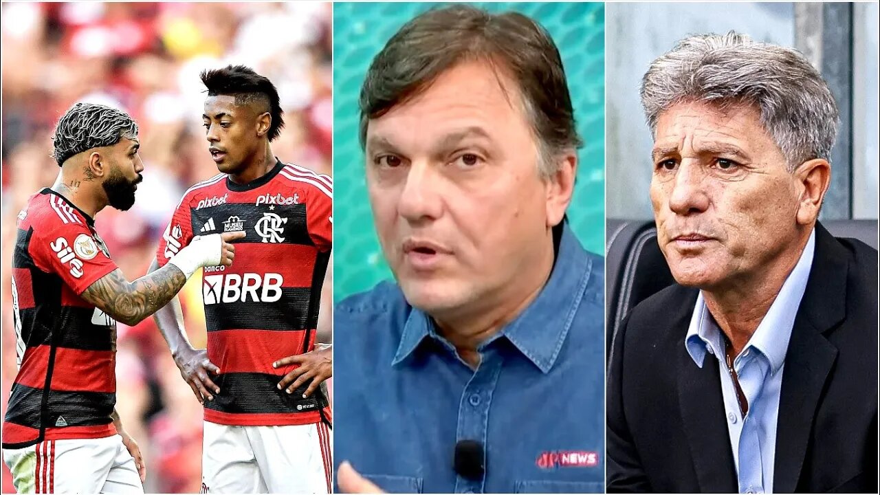 "Eu TENHO QUASE CERTEZA disso! O Renato Gaúcho contra o Flamengo..." Mauro Cezar FALA do Grêmio!