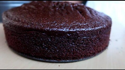 Simple Moist Chocolate Cake Recipe | Basic recipe for beginners