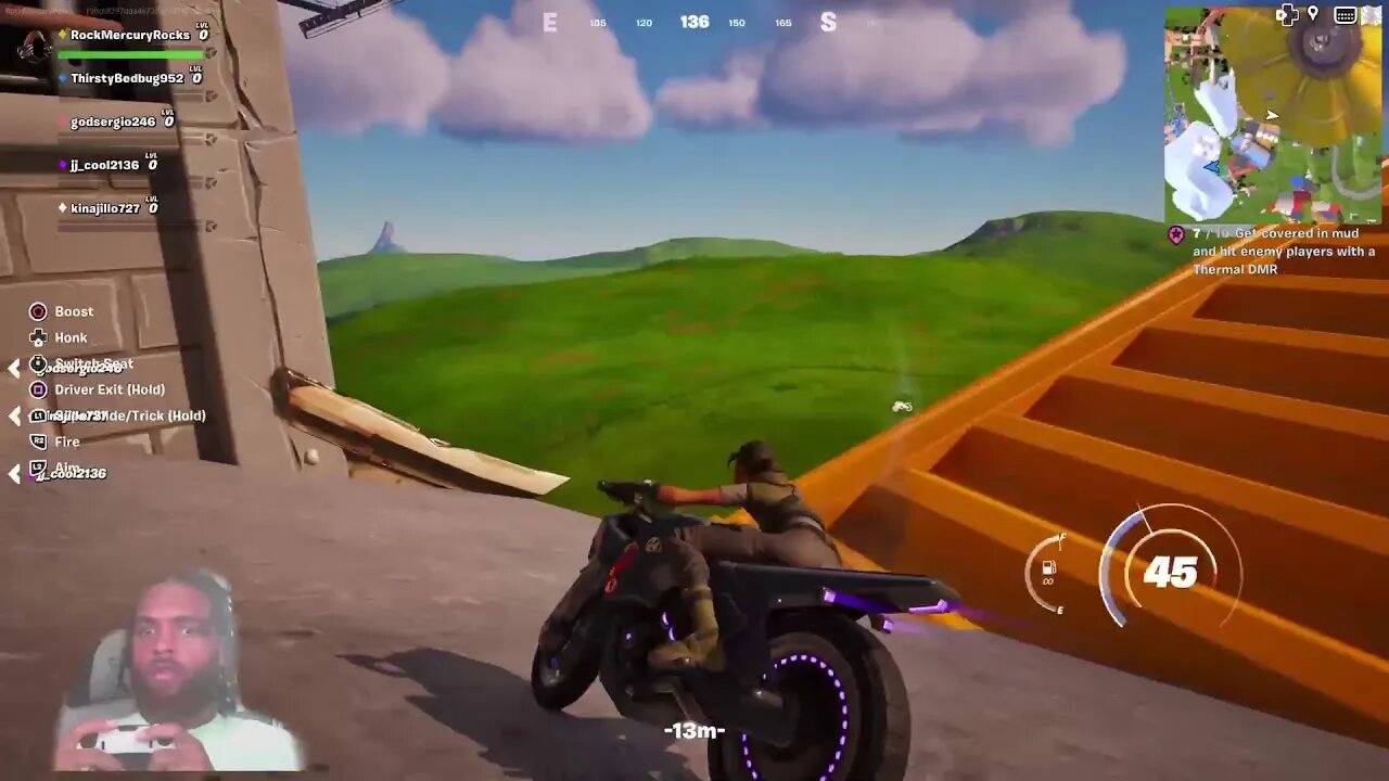 Fortnite with Rock Mercury