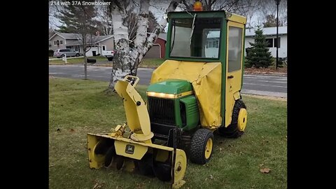 John Deere 210, 212, 214, 216 Battery Size