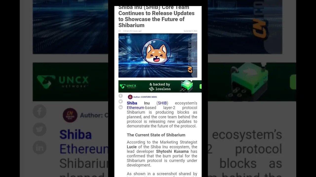 Shiba Inu (SHIB) News | Shiba Inu (SHIB) Unveils Exciting Updates for Shibarium and its Future |