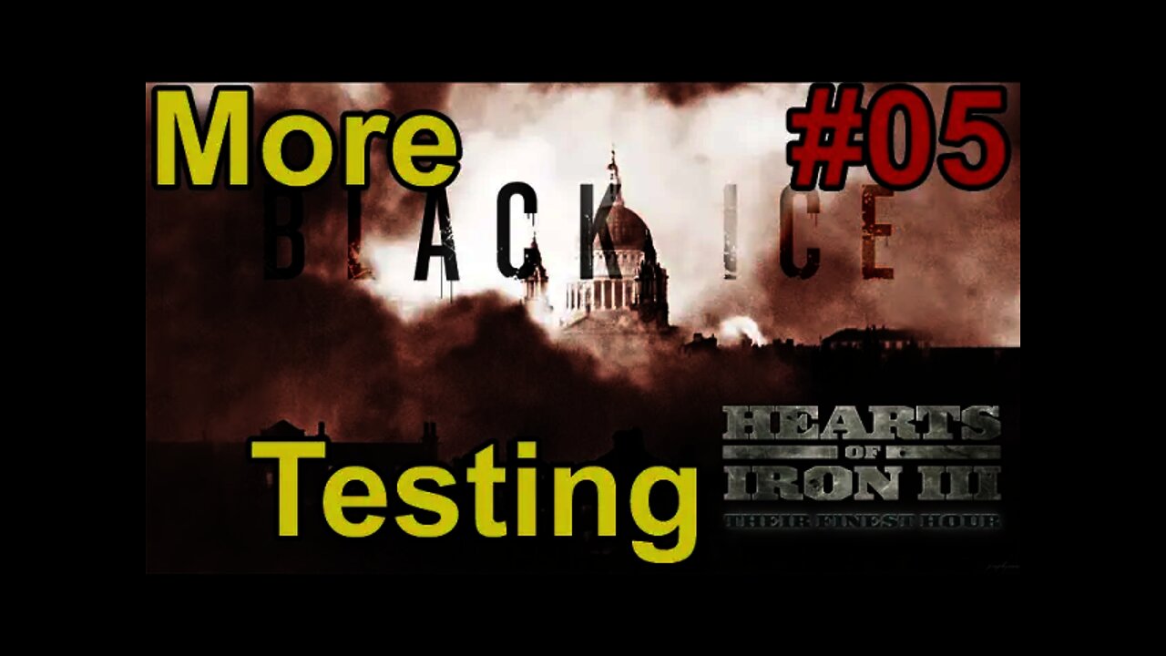 Looking at HoI3: Black ICE 10.33 & TRE (Germany) 05