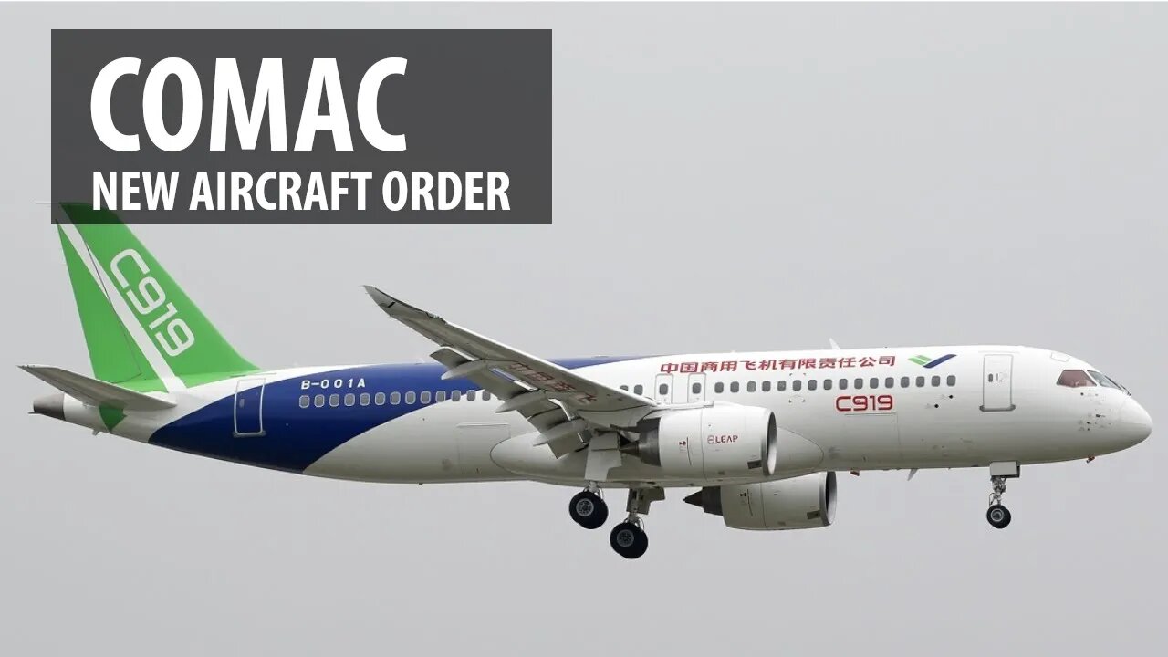 New COMAC Aircraft Orders