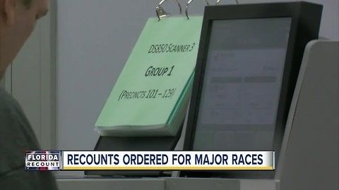 Election recounts begin in the Tampa Bay area