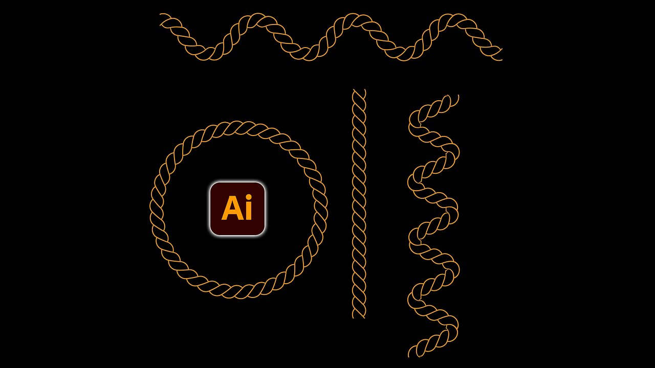 Create Anything out of Rope in Adobe Illustrator